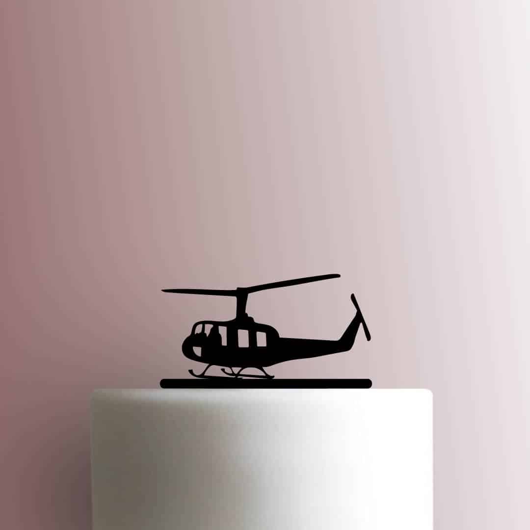 Huey Helicopter 225-B869 Cake Topper
