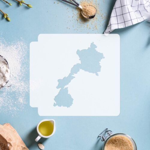 Island of Sardinia 783-I549 Stencil