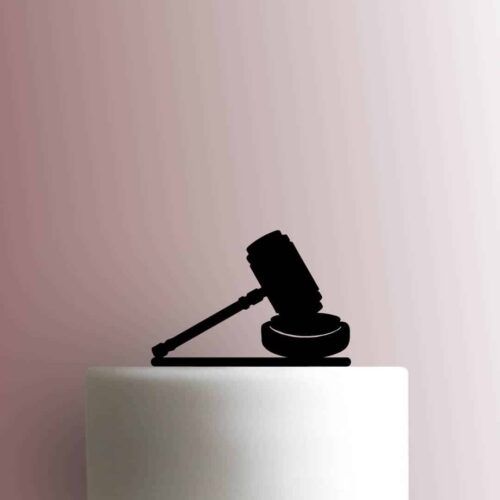 Judges Gavel 225-B954 Cake Topper