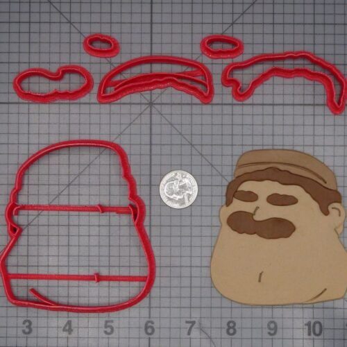 Luca - Massimo Dad Head 266-K716 Cookie Cutter Set