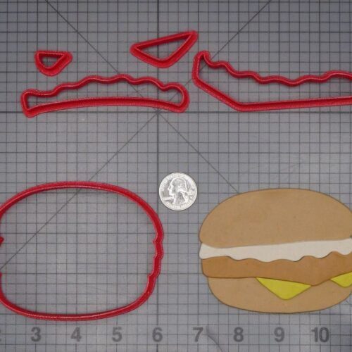 McDonald - Fish Sandwich 266-K502 Cookie Cutter Set