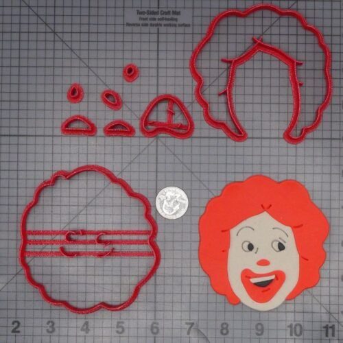 McDonalds - Ronald Head 266-K578 Cookie Cutter Set