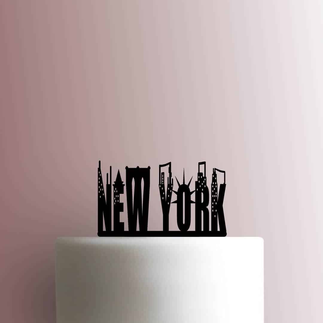 New York City 225-B874 Cake Topper