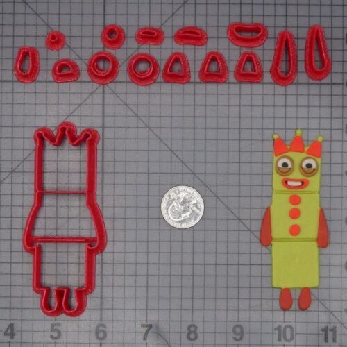 Numberblocks - Three 266-K577 Cookie Cutter Set
