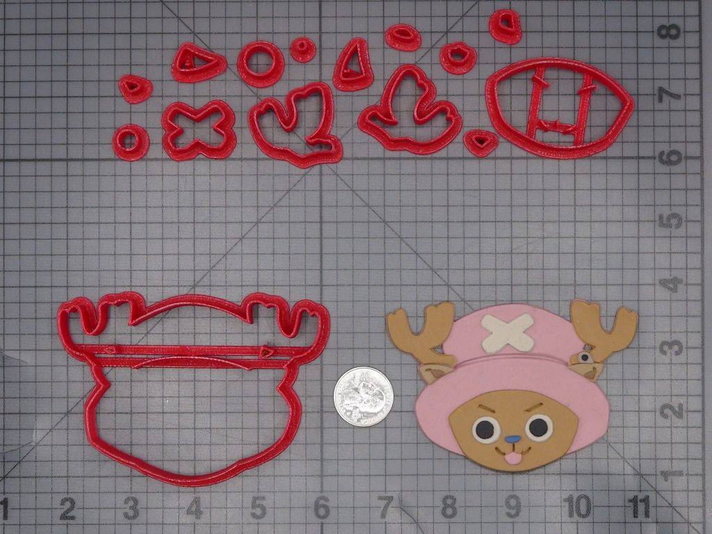 One Piece - Tony Chopper Head 266-K646 Cookie Cutter Set