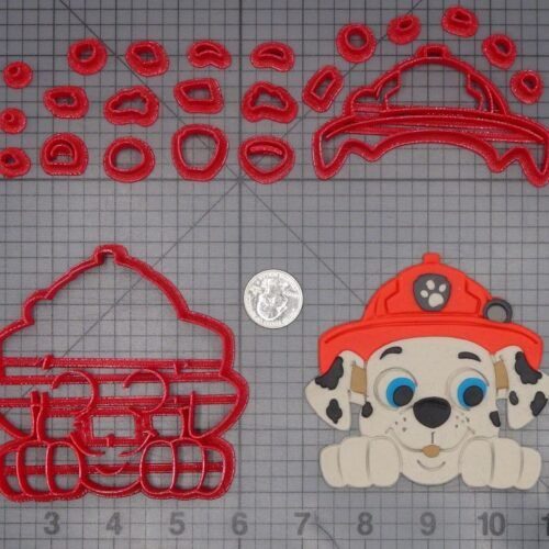 Paw Patrol - Marshall Dog 266-K576 Cookie Cutter Set