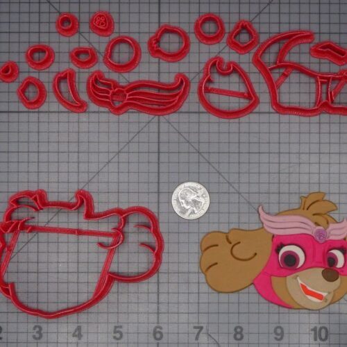 Paw Patrol - Skye Head 266-K544 Cookie Cutter Set