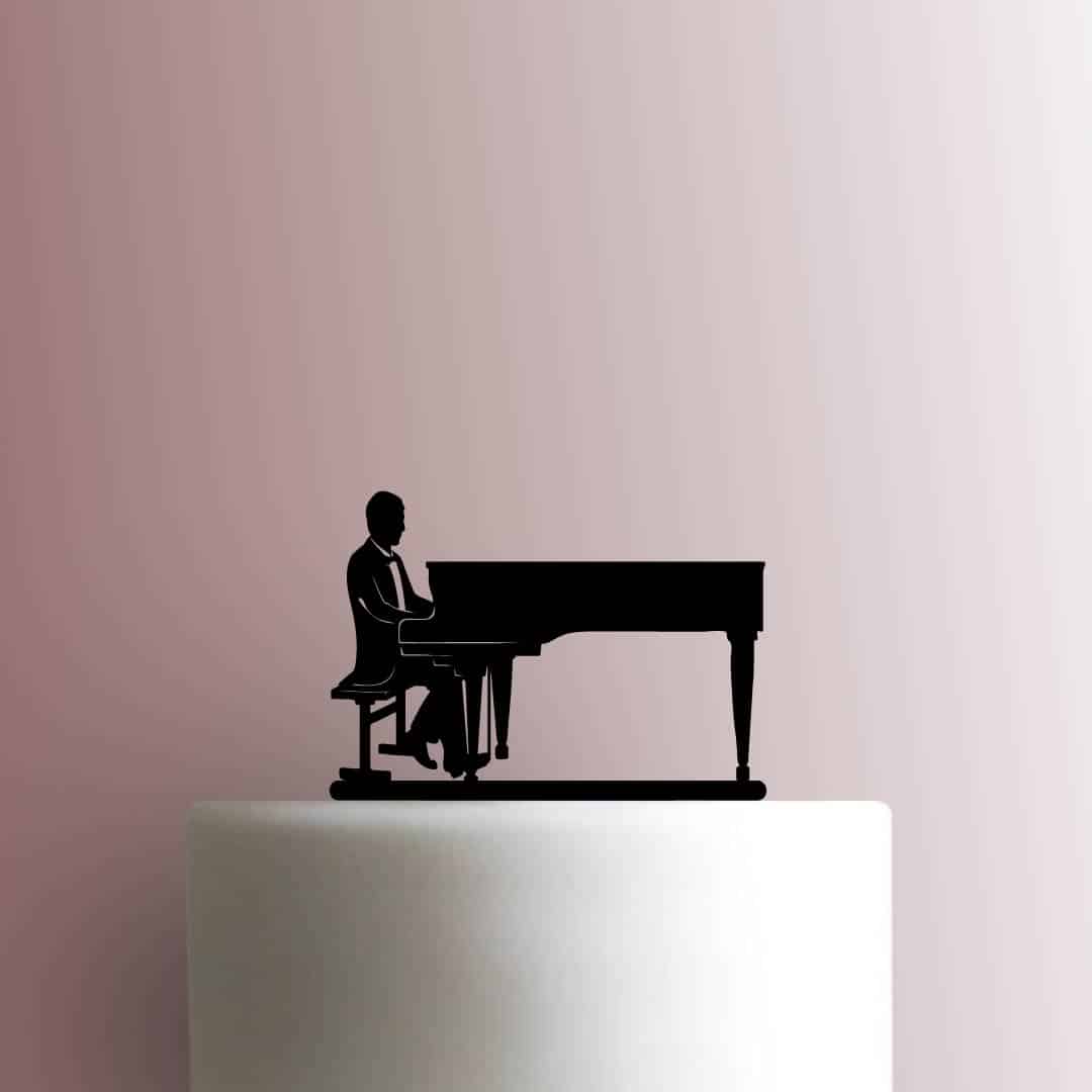 Piano Player 225-B943 Cake Topper