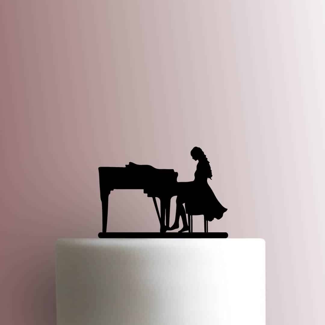 Piano Player 225-B953 Cake Topper