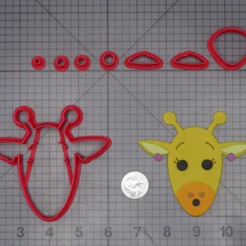 Plim Plim - Arafa Giraffe Head 266-K505 Cookie Cutter Set