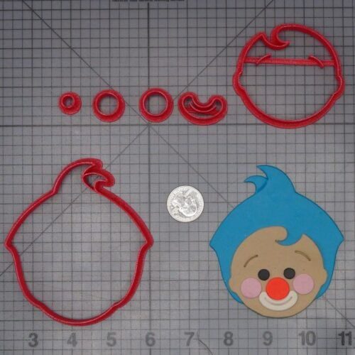 Plim Plim - Clown Head 266-K543 Cookie Cutter Set