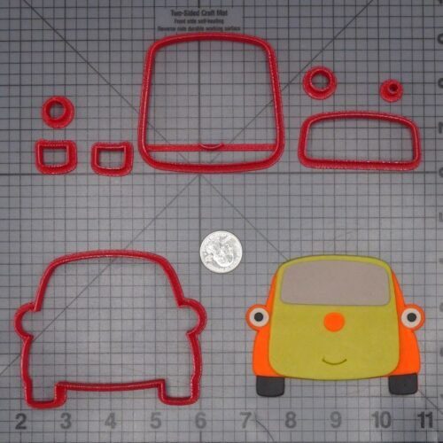 Plim Plim - Tuni Car 266-K575 Cookie Cutter Set