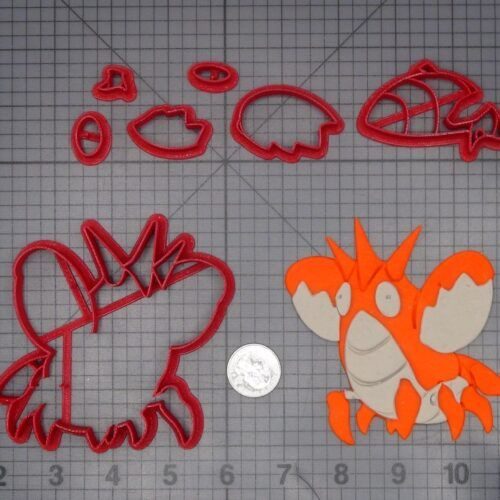 Pokemon - Corphish 266-K574 Cookie Cutter Set