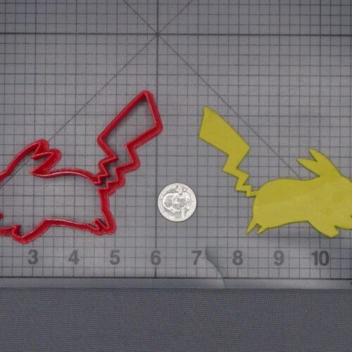 Pokemon - Pikachu Running 266-K686 Cookie Cutter Silhouette