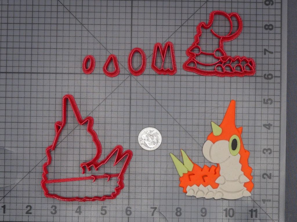 Pokemon - Wurmple 266-K542 Cookie Cutter Set