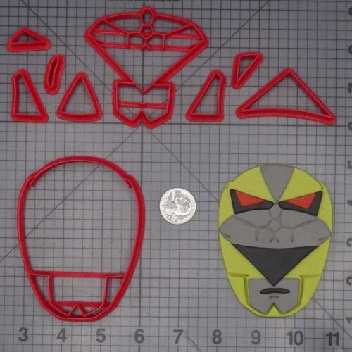 Power Rangers Lost Galaxy - Yellow Ranger 266-K712 Cookie Cutter Set