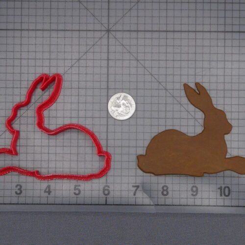 Rabbit 266-K586 Cookie Cutter Silhouette