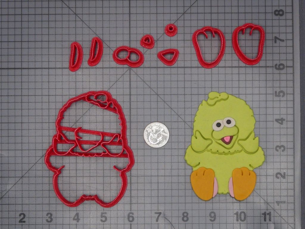 Sesame Street - Big Bird Body 266-K538 Cookie Cutter Set