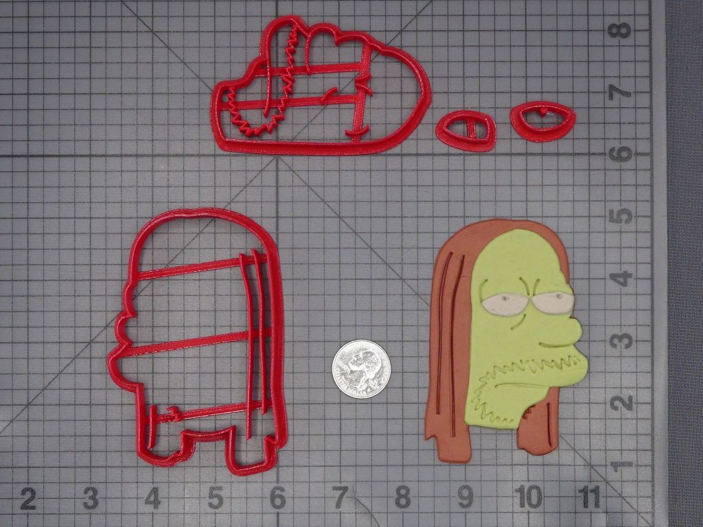 Simpsons - Brian Mc Gee 266-K710 Cookie Cutter Set