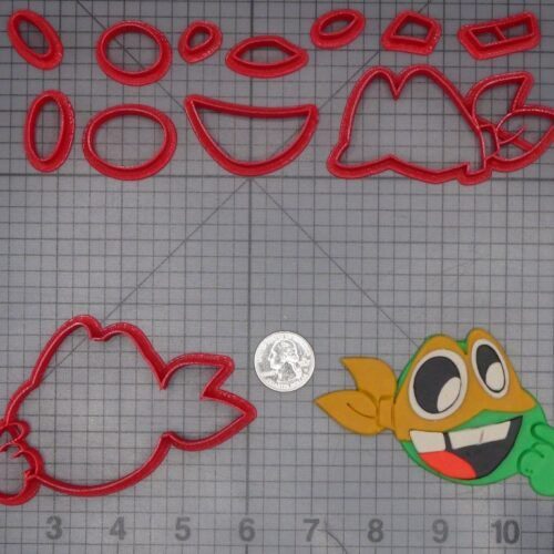 Teenage Mutant Ninja Turtle - TMNT Head 266-K649 Cookie Cutter Set