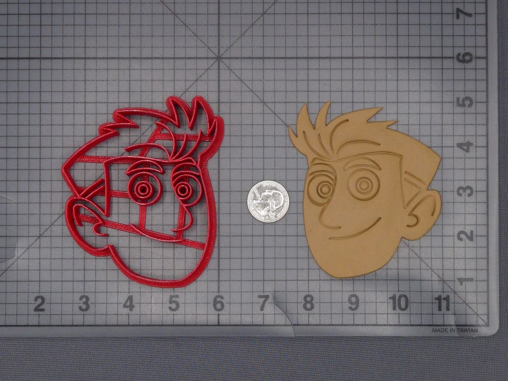 Wild Kratts - Chris Head 266-K722 Cookie Cutter