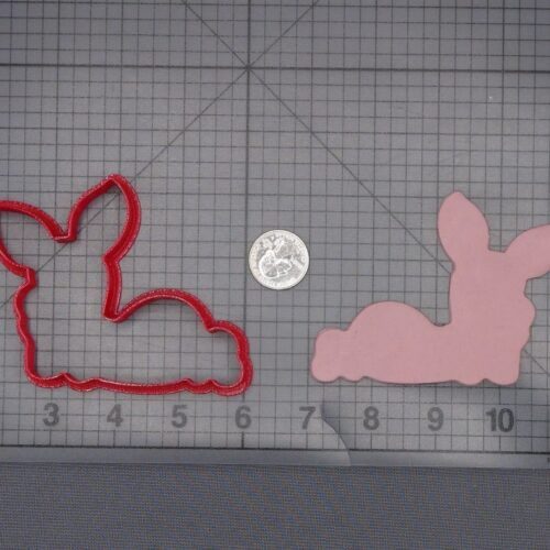 Winnie the Pooh - Piglet Laying Down 266-K651 Cookie Cutter Silhouette