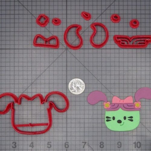 Wow Wow Wubbzy - Daizy Head 266-K532 Cookie Cutter Set