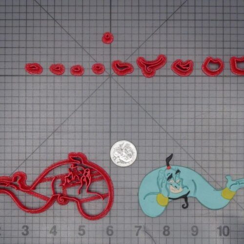 Aladdin - Genie 266-K731 Cookie Cutter Set