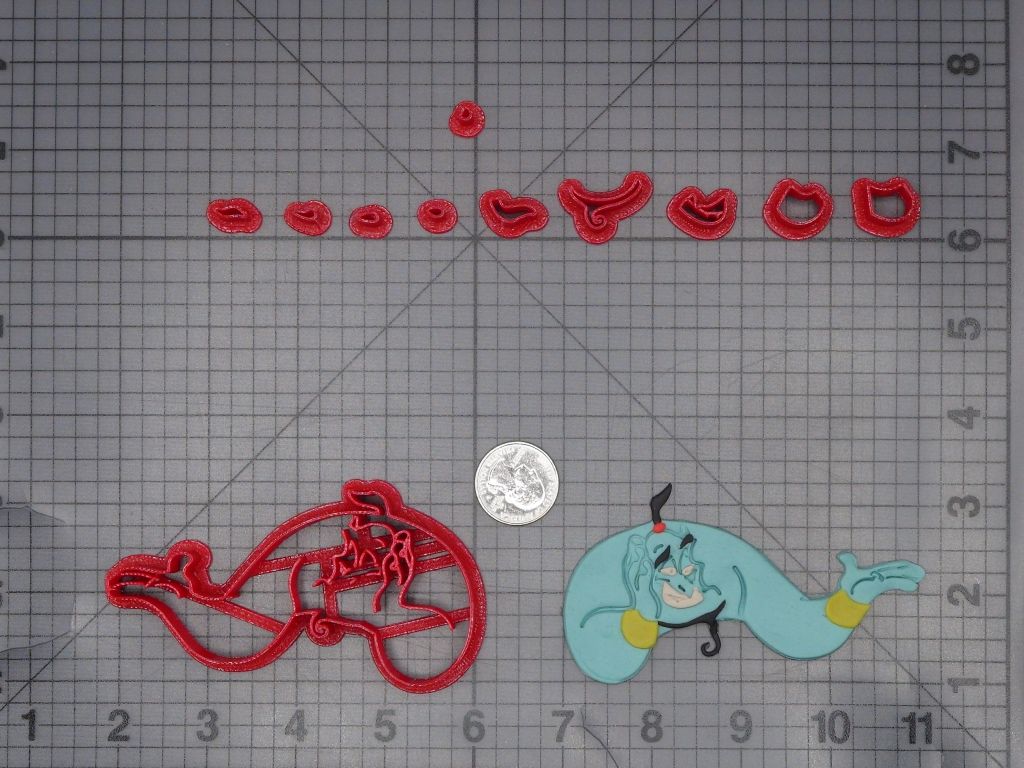 Aladdin - Genie 266-K731 Cookie Cutter Set