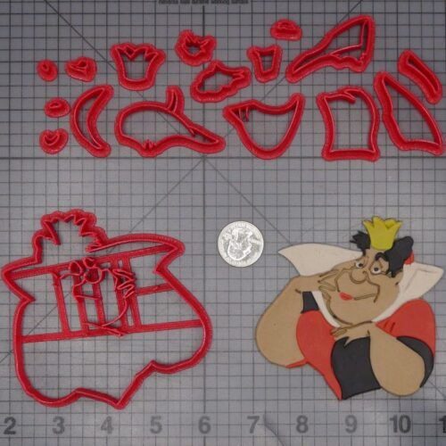 Alice in Wonderland - Queen of Hearts 266-K732 Cookie Cutter Set