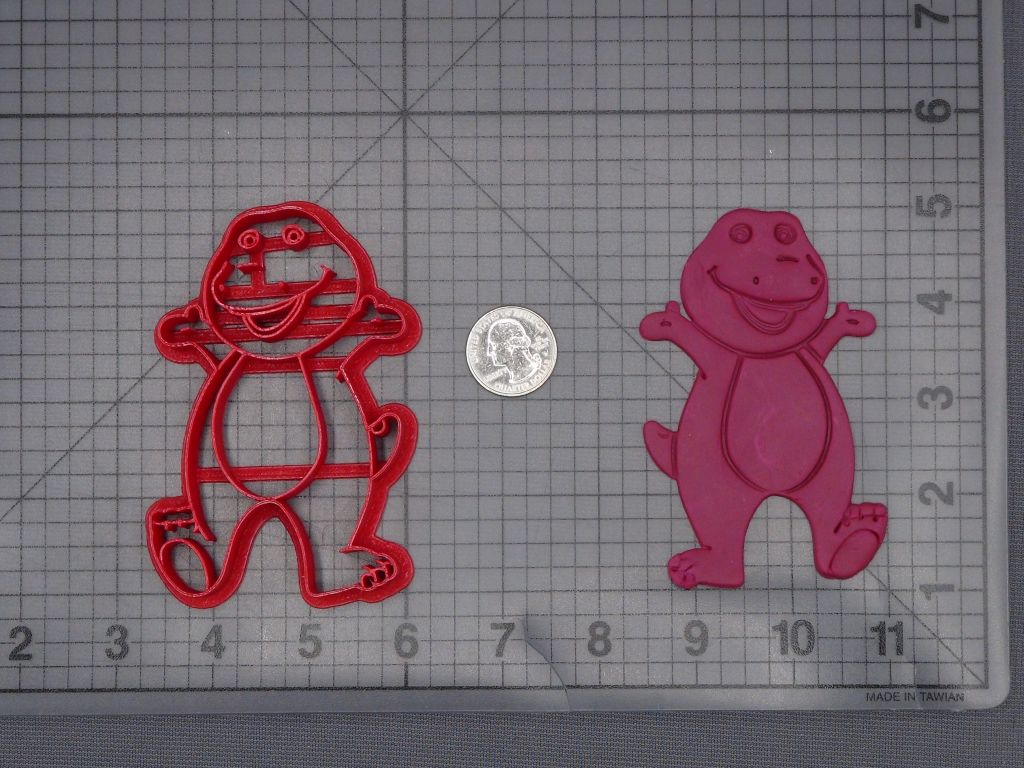 Barney Body 266-K795 Cookie Cutter