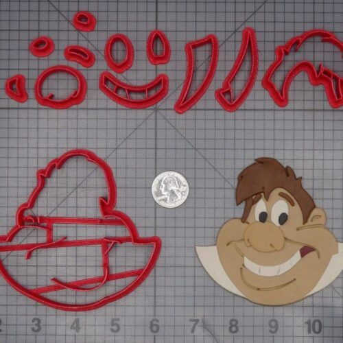Beauty and the Beast - Lefou Head 266-K733 Cookie Cutter Set