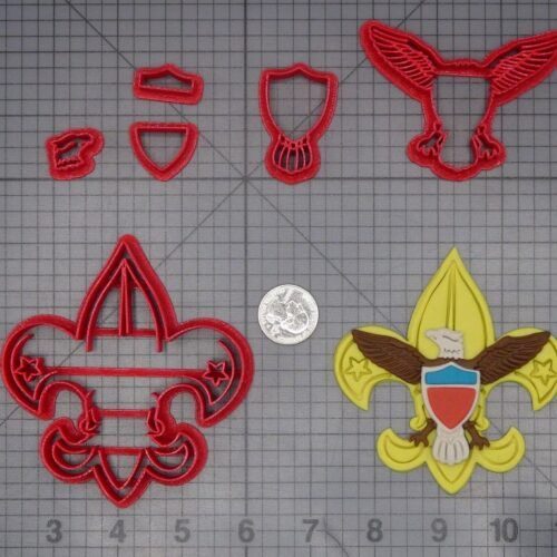 Boy Scouts Logo 266-K800 Cookie Cutter Set