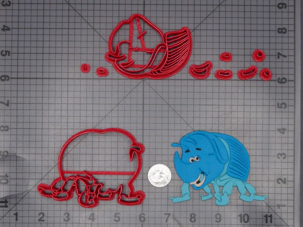 Bugs Life - Dim 266-K736 Cookie Cutter Set