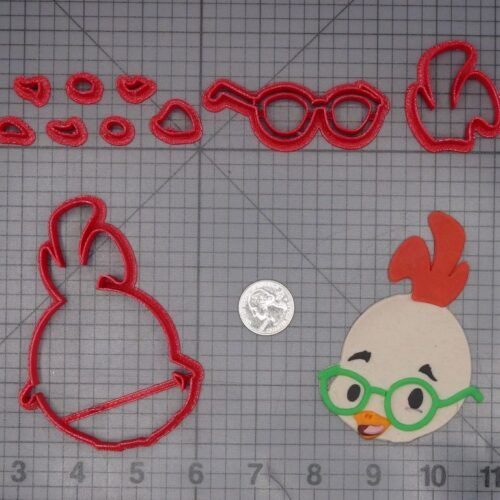 Chicken Little Head 266-K738 Cookie Cutter Set