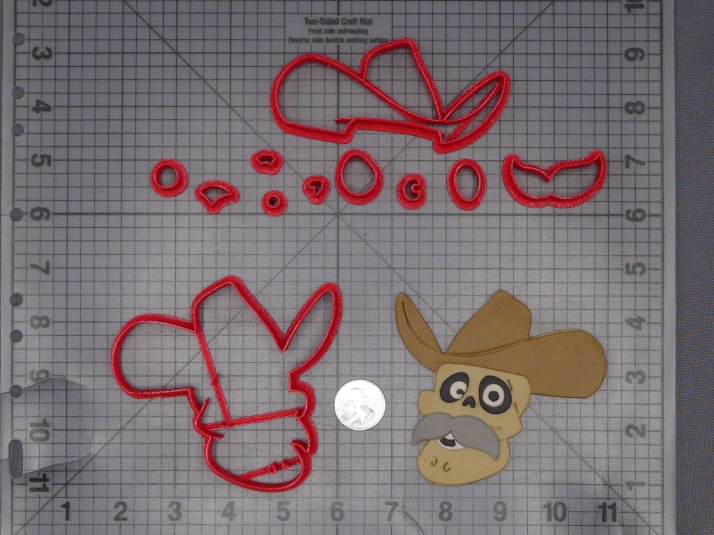 Coco - Papa Julio Head 266-K737 Cookie Cutter Set