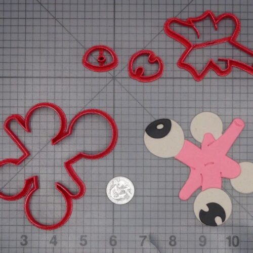Cuphead - Jack 266-K801 Cookie Cutter Set