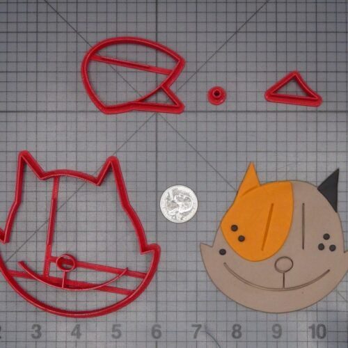 Dog Man - Petey Cat 266-K803 Cookie Cutter Set