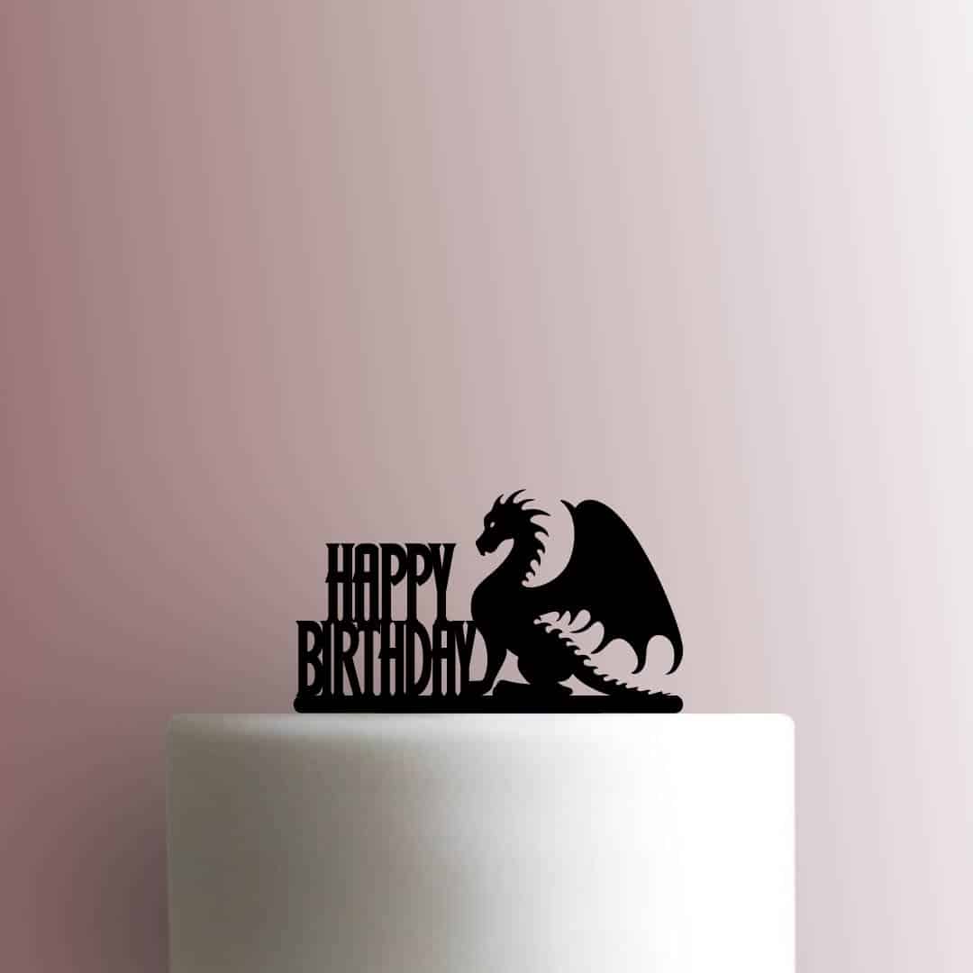 Dragon Happy Birthday 225-B978 Cake Topper