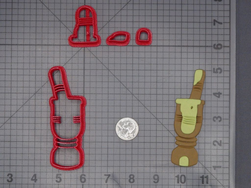 El Pilon 266-K596 Cookie Cutter Set