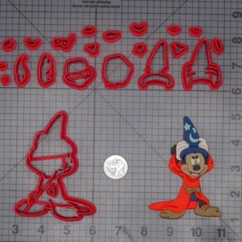 Fantasia - Mickey Mouse Sorcerer 266-K773 Cookie Cutter Set