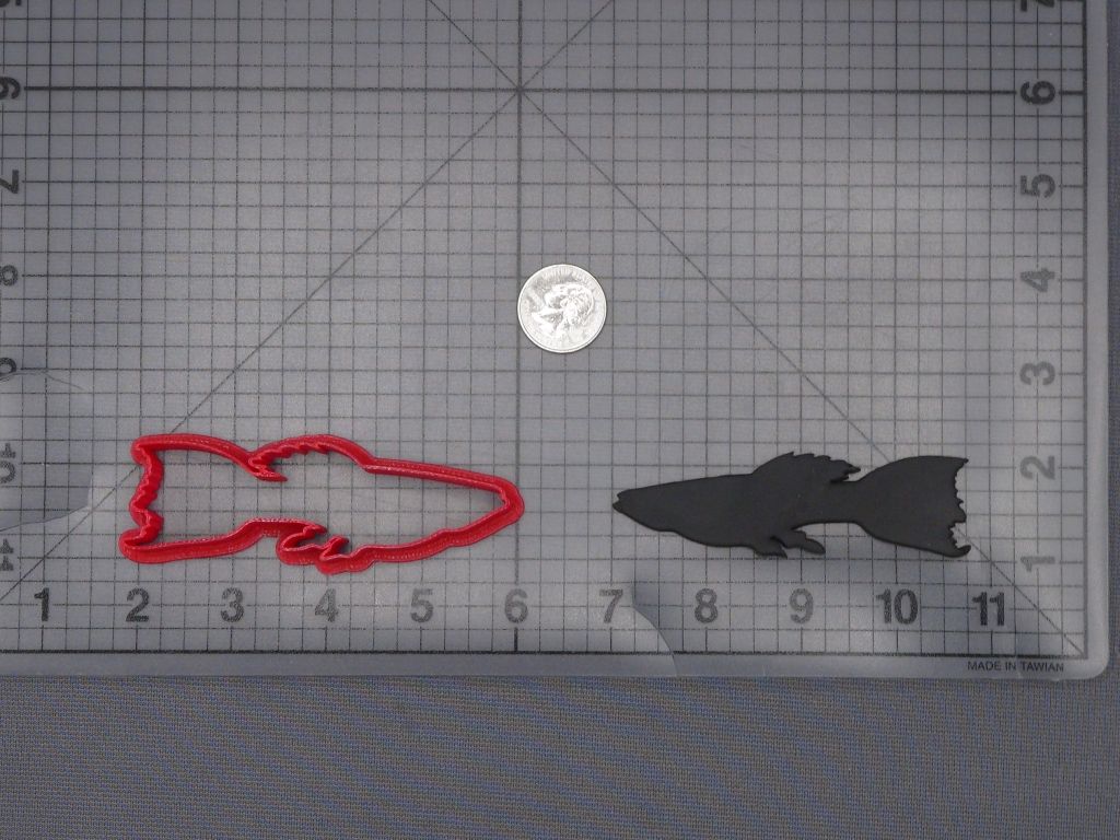 Fish 266-K693 Cookie Cutter Silhouette