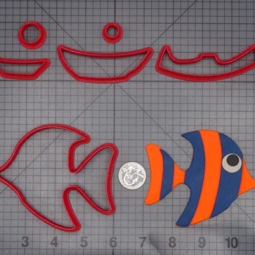 Fish 266-K697 Cookie Cutter Set