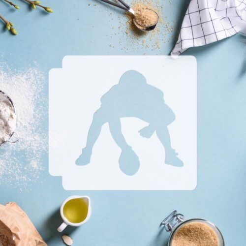 Football Player 783-I797 Stencil