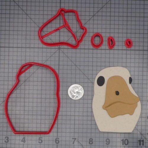 Goose Head 266-K597 Cookie Cutter Set