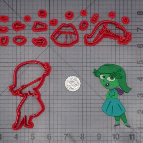 Inside Out - Disgust Body 266-K741 Cookie Cutter Set
