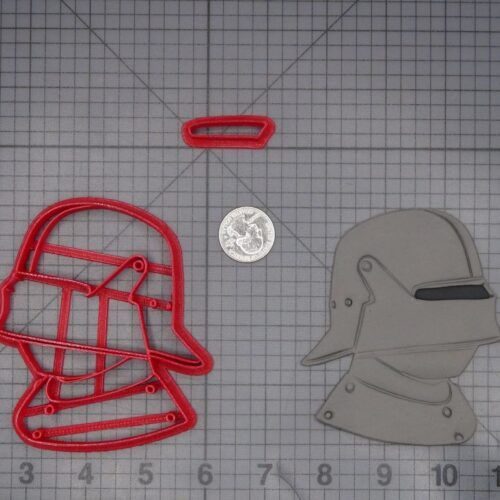 Knight Helmet 266-K633 Cookie Cutter Set