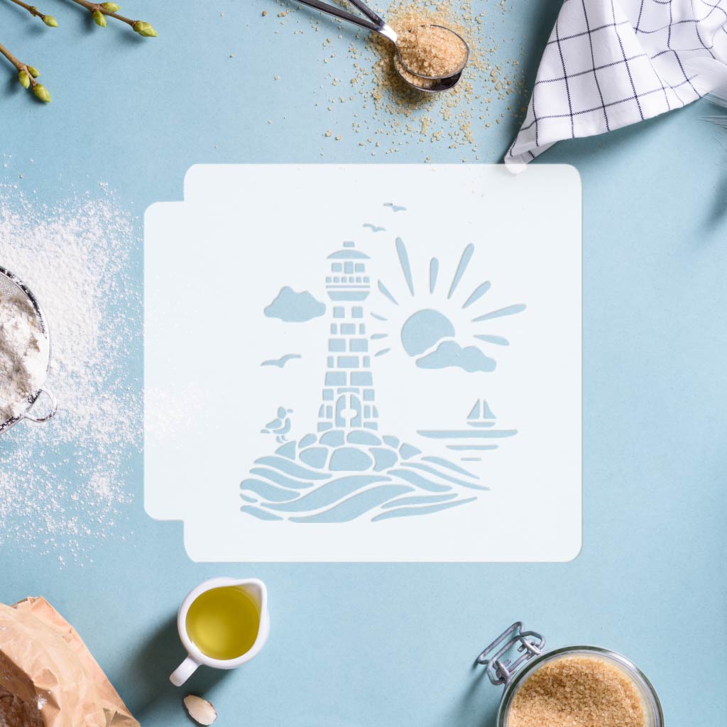 Light House 783-I609 Stencil
