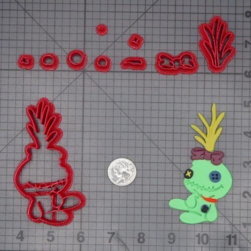 Lilo and Stitch - Scrump Body 266-K777 Cookie Cutter Set