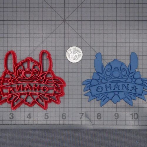 Lilo and Stitch - Stitch Head Ohana 266-K763 Cookie Cutter